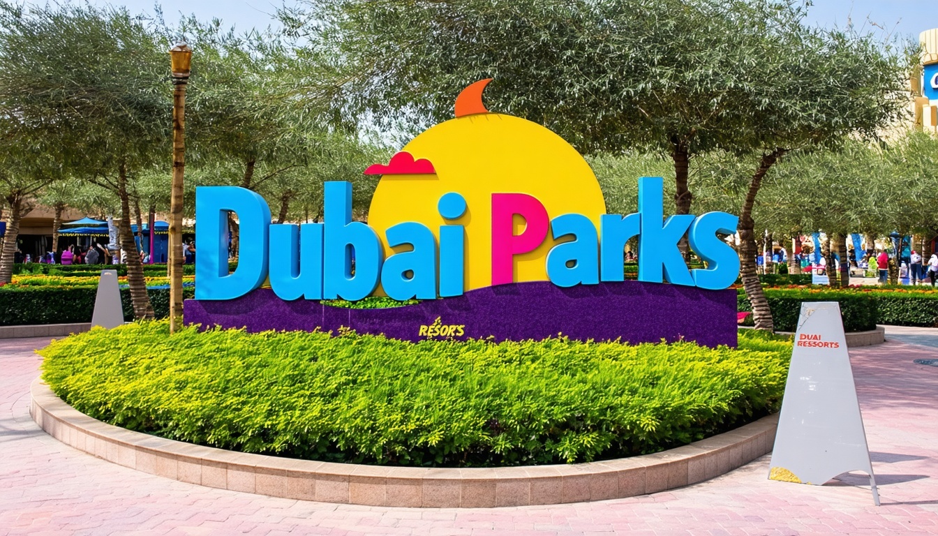 Dubai Parks and Resorts logo
